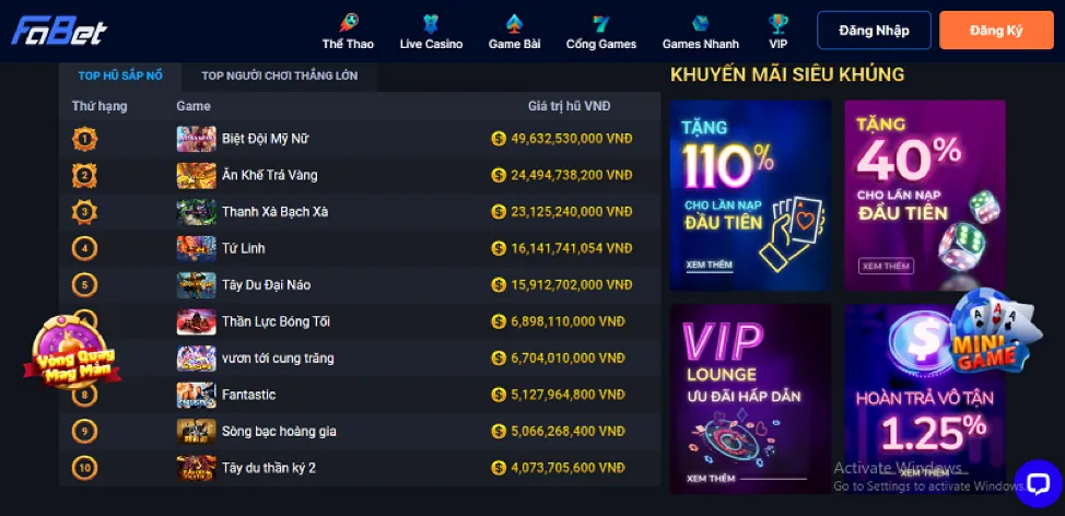 Sòng bạc trực tiếp với dealer người thật